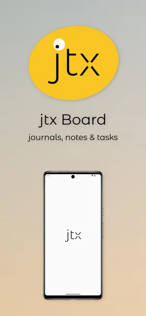 jtx Board journalsnotestasks